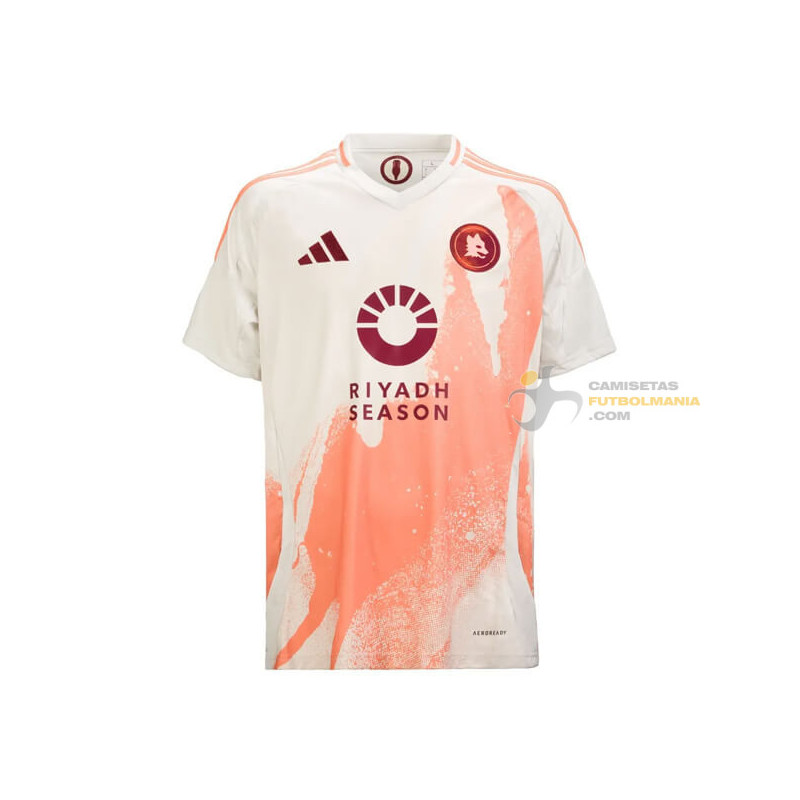 Camiseta Fútbol Roma Segunda Equipación 2024-2025