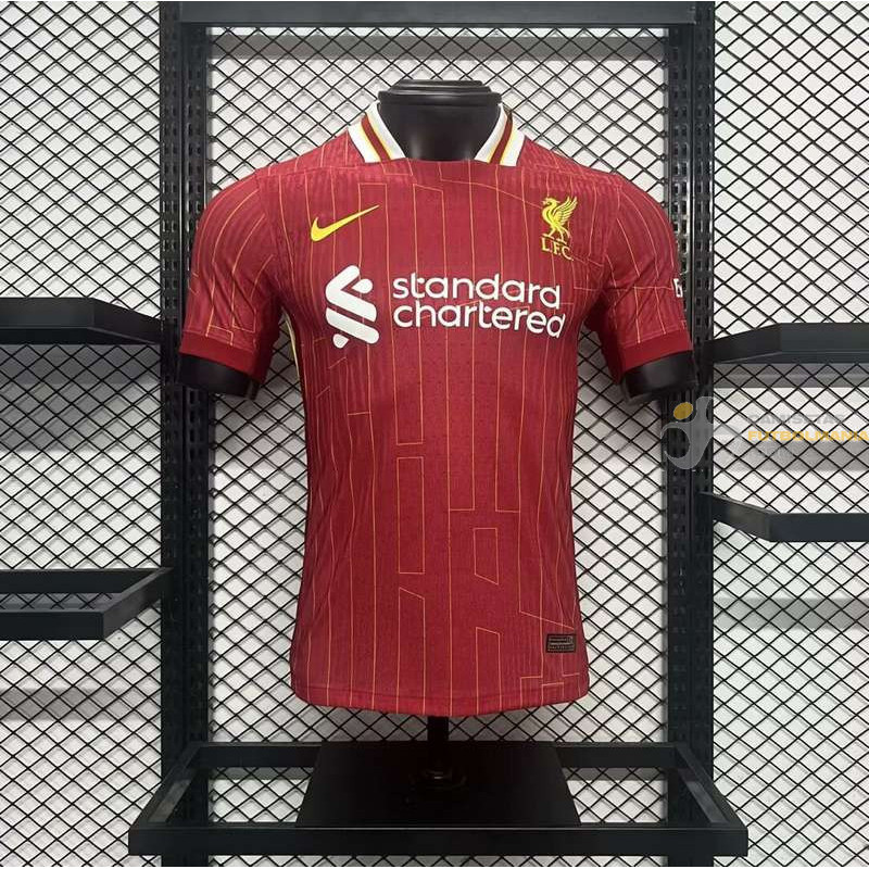 Camiseta Fútbol Liverpool Primera Equipación Versión Jugador 2024-2025