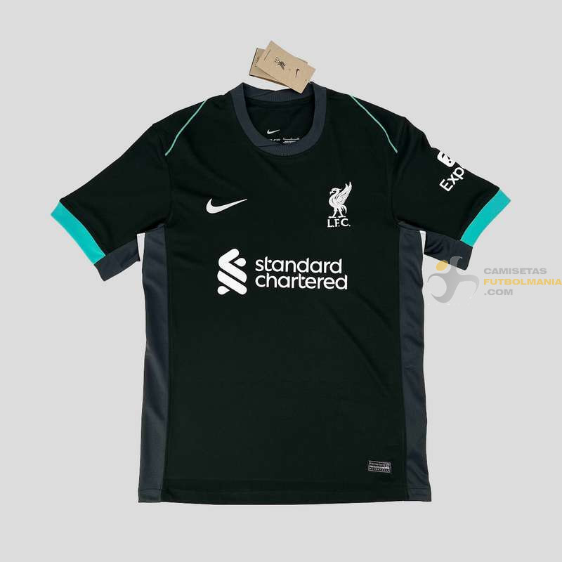 Camiseta Fútbol Liverpool Segunda Equipación 2024-2025