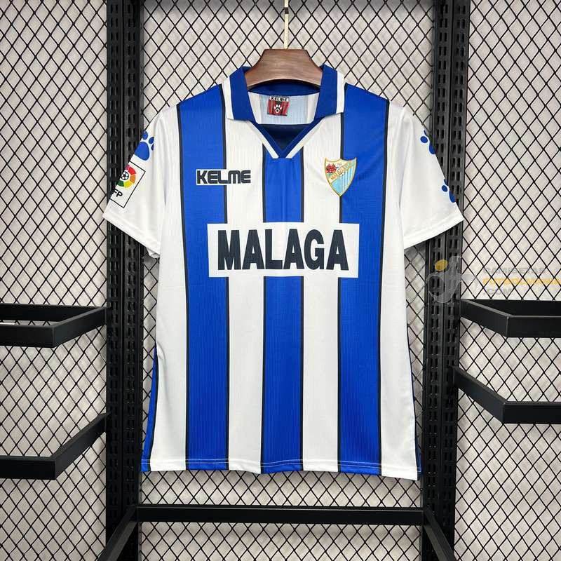 Camiseta Fútbol Málaga Primera Equipación Retro Clásica 1997-1998