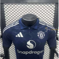 Camiseta Fútbol Manchester United Segunda Equipación Versión Jugador 2024-2025