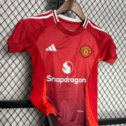 Camiseta y Pantalón Fútbol Niños Manchester United Primera Equipación 2024-2025