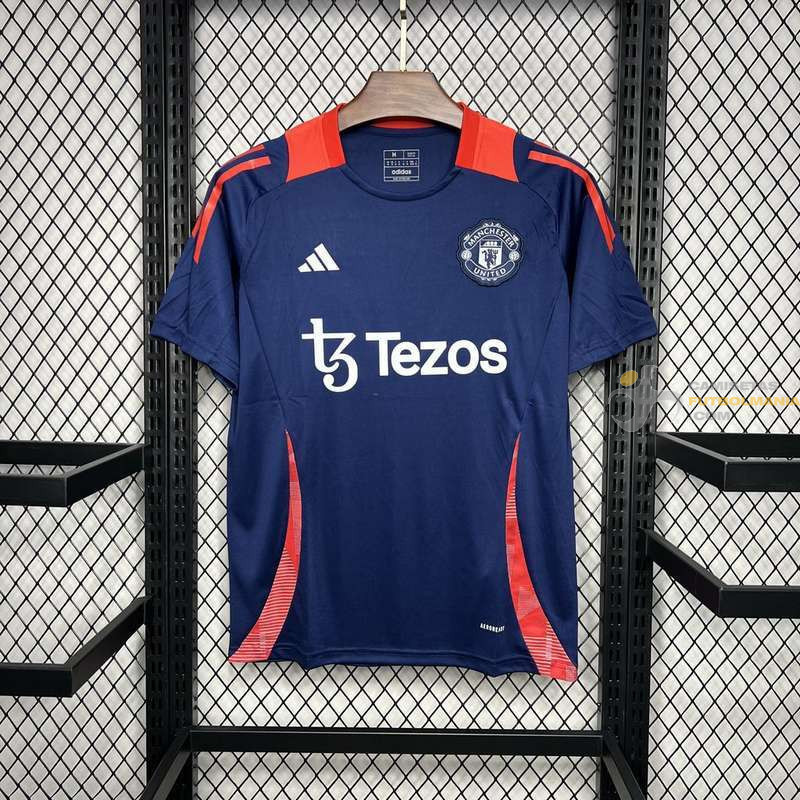 Camiseta Fútbol Manchester United Pre Match Entrenamiento 2024-2025