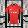 Camiseta Fútbol Manchester United Pre Match Entrenamiento Roja 2024-2025