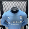 Camiseta Fútbol Manchester City Primera Equipación Versión Jugador Manga Larga 2024-2025