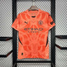 Camiseta Fútbol Manchester City Portero Naranja 2024-2025