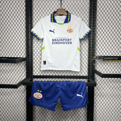 Camiseta y Pantalón Fútbol Niños PSV Eindhoven Tercera Equipación 2024-2025