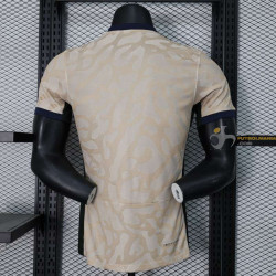 Camiseta Fútbol Paris Saint-Germain Air Jordan Cream Versión Jugador 2024-2025