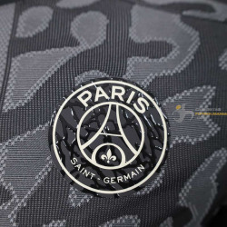 Camiseta Fútbol Paris Saint-Germain Edición Black Camouflage Versión Jugador 2024-2025