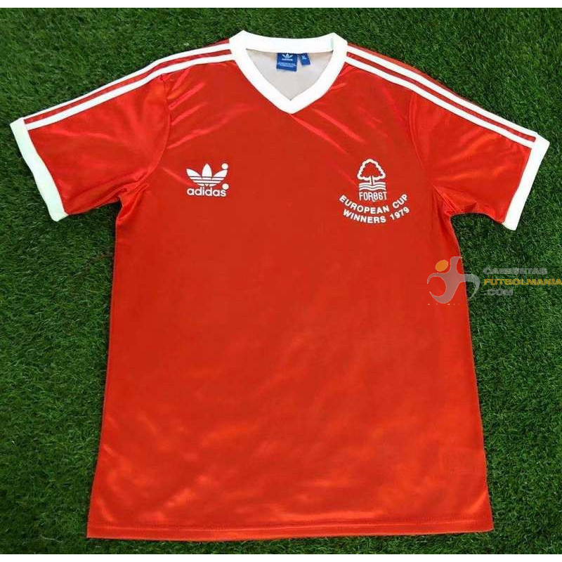 Camiseta Nottingham Forest Retro Clásica Campeones Copa de Europa 1979