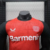 Camiseta Fútbol Bayer 04 Leverkusen Primera Equipación Versión Jugador 2024-2025