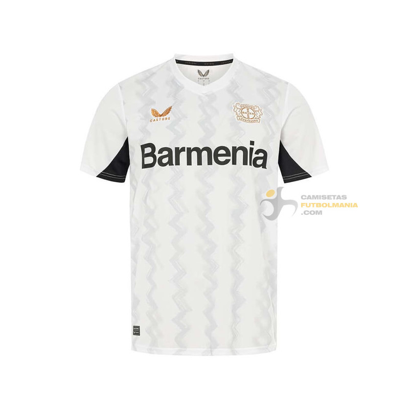 Camiseta Fútbol Bayer 04 Leverkusen Segunda Equipación 2024-2025