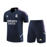 Camiseta y Pantalón Entrenamiento Real Madrid Azul Oscuro 2024-2025