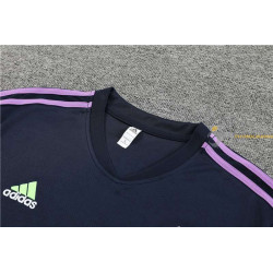 Camiseta y Pantalón Entrenamiento Real Madrid Azul Oscuro 2024-2025