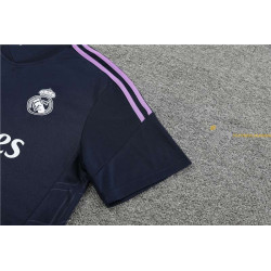 Camiseta y Pantalón Entrenamiento Real Madrid Azul Oscuro 2024-2025