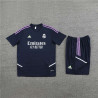 Camiseta y Pantalón Entrenamiento Real Madrid Azul Oscuro 2024-2025