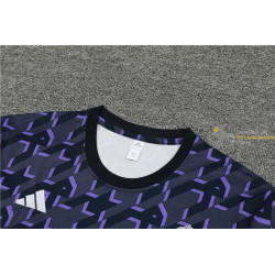 Camiseta y Pantalón Entrenamiento Real Madrid Azul 2024-2025