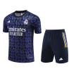 Camiseta y Pantalón Entrenamiento Real Madrid Azul 2024-2025