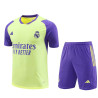 Camiseta y Pantalón Entrenamiento Real Madrid Bicolor Amarillo 2024-2025