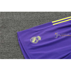 Camiseta y Pantalón Entrenamiento Real Madrid Bicolor Amarillo 2024-2025