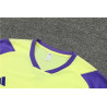 Camiseta y Pantalón Entrenamiento Real Madrid Bicolor Amarillo 2024-2025