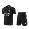 Camiseta y Pantalón Entrenamiento Real Madrid Negro 2024-2025