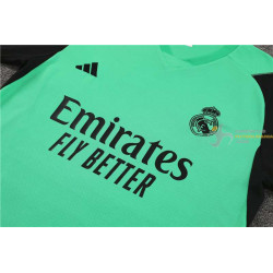 Camiseta y Pantalón Entrenamiento Real Madrid Turquesa 2024-2025