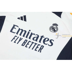 Camiseta y Pantalón Entrenamiento Real Madrid Blanca 2024-2025