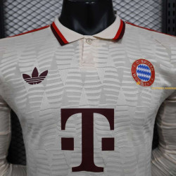 Camiseta Fútbol Bayern Munich Tercera Equipación Versión Jugador Manga Larga 2024-2025