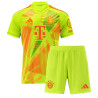 Camiseta y Pantalón Fútbol Niños Bayern Munich Portero 2024-2025