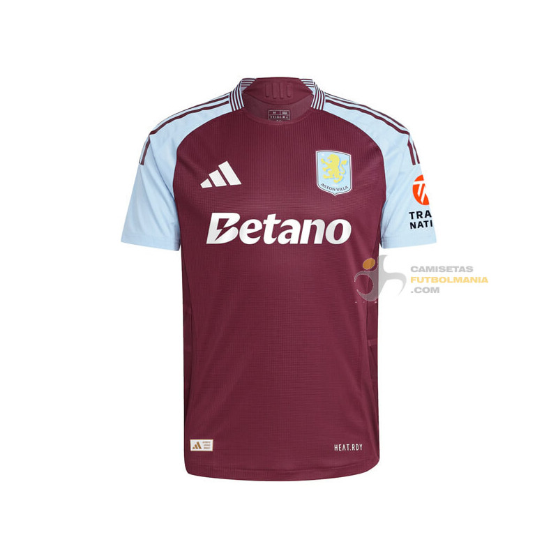 Camiseta Fútbol Aston Villa Primera Equipación 2024-2025