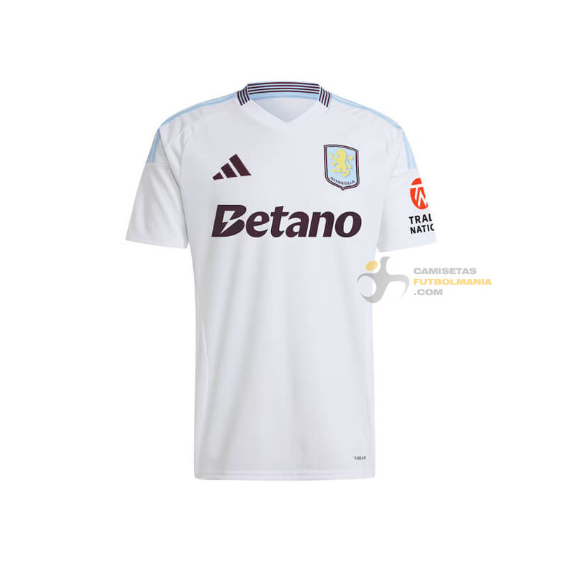 Camiseta Fútbol Aston Villa Segunda Equipación 2024-2025