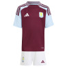 Camiseta y Pantalón Fútbol Niños Aston Villa Primera Equipación 2024-2025