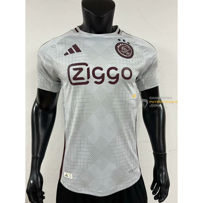 Camiseta Fútbol Ajax Tercera Equipación Versión Jugador 2024-2025