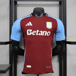 Camiseta Fútbol Aston Villa Primera Equipación Versión Jugador 2024-2025