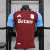 Camiseta Fútbol Aston Villa Primera Equipación Versión Jugador 2024-2025