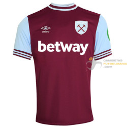 Camiseta Fútbol West Ham Primera Equipación 2024-2025