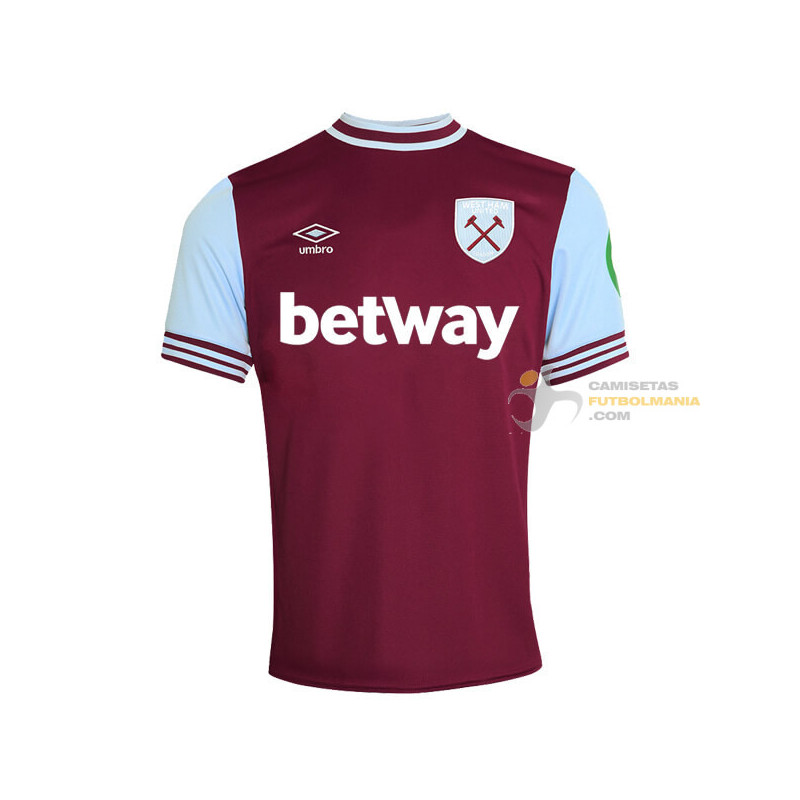 Camiseta Fútbol West Ham Primera Equipación 2024-2025