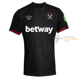 Camiseta Fútbol West Ham Segunda Equipación 2024-2025