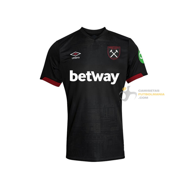 Camiseta Fútbol West Ham Segunda Equipación 2024-2025