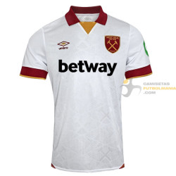 Camiseta Fútbol West Ham Tercera Equipación 2024-2025