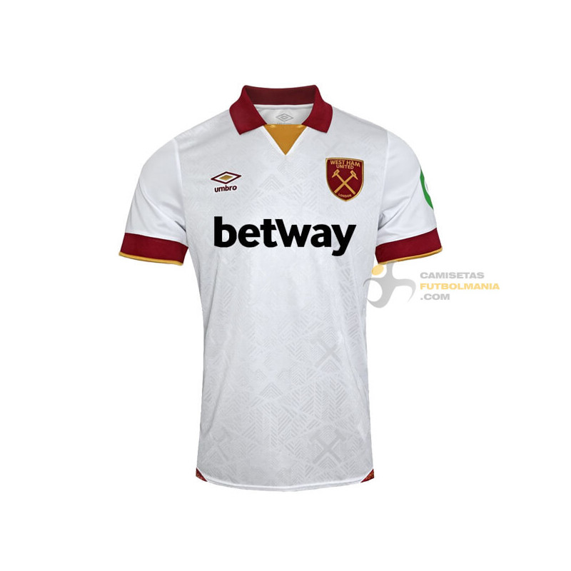 Camiseta Fútbol West Ham Tercera Equipación 2024-2025