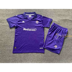 Camiseta y Pantalón Fútbol Niños Fiorentina Primera Equipación 2024-2025