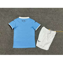 Camiseta y Pantalón Fútbol Niños Lazio Primera Equipación 2024-2025