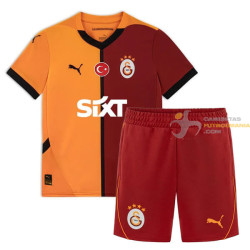 Camiseta y Pantalón Fútbol Niños Galatasaray Primera Equipación 2024-2025