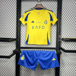 Camiseta y Pantalón Niños Al-Nassr Primera Equipación 2024-2025