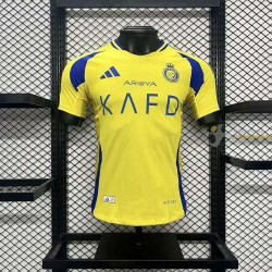 Camiseta Fútbol Al-Nassr Primera Equipación Versión Jugador 2024-2025