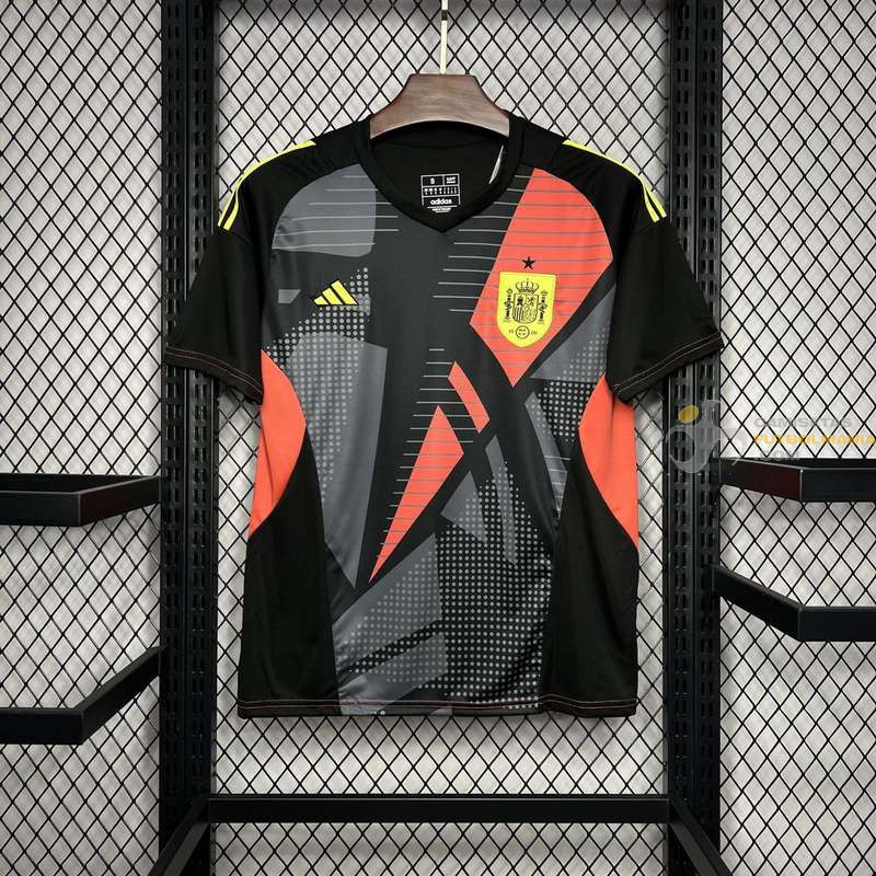 Camiseta España Negra Eurocopa 2024