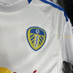 Camiseta y Pantalón Niños Leeds United Primera Equipación 2024-2025