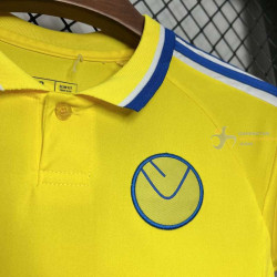 Camiseta y Pantalón Niños Leeds United Segunda Equipación 2024-2025